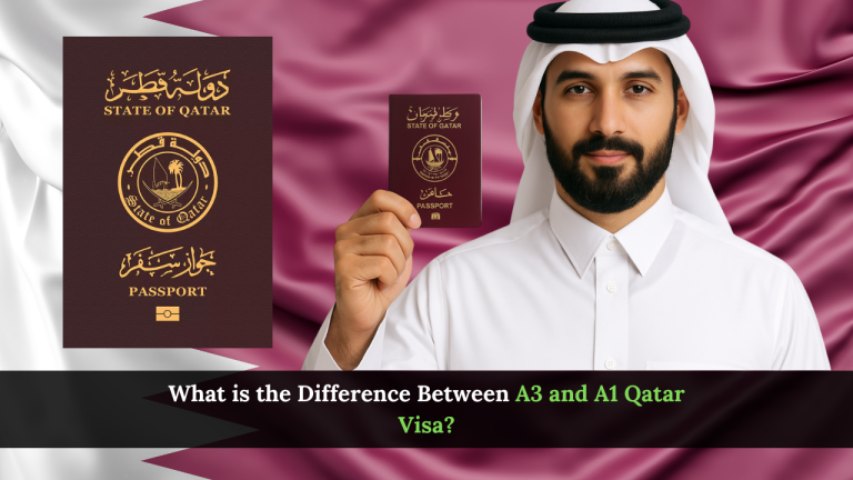 What is the Difference Between A3 and A1 Qatar Visa?