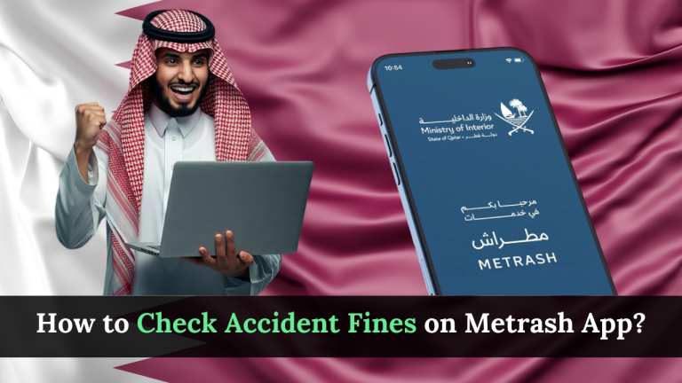 How to Check Accident Fines on Metrash App?